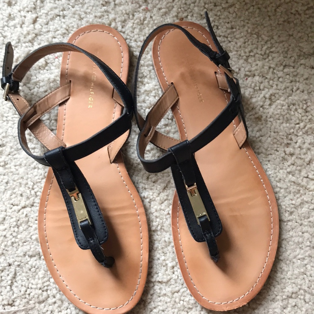 Tommy Hilfiger sandals. Size 8 1/2.